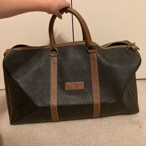 Vintage Dior Duffle Boston Bag